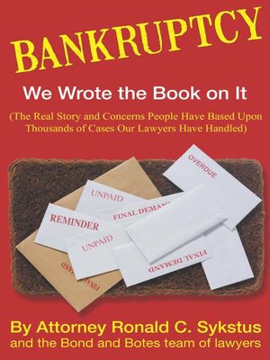 cover image of Bankruptcy--We Wrote the Book on It